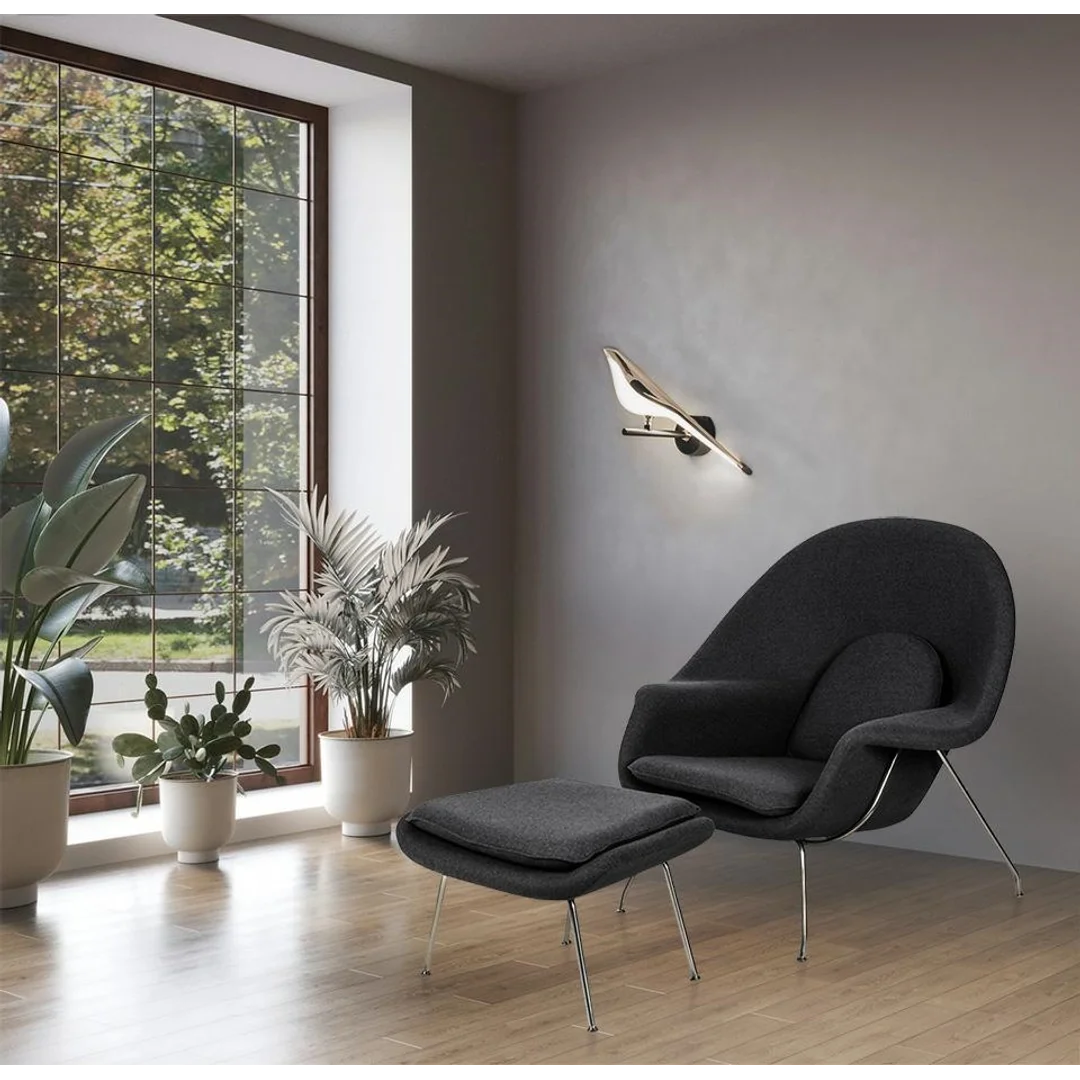 MOOSEE lampa ścienna BIRD złota — zdjęcie 8