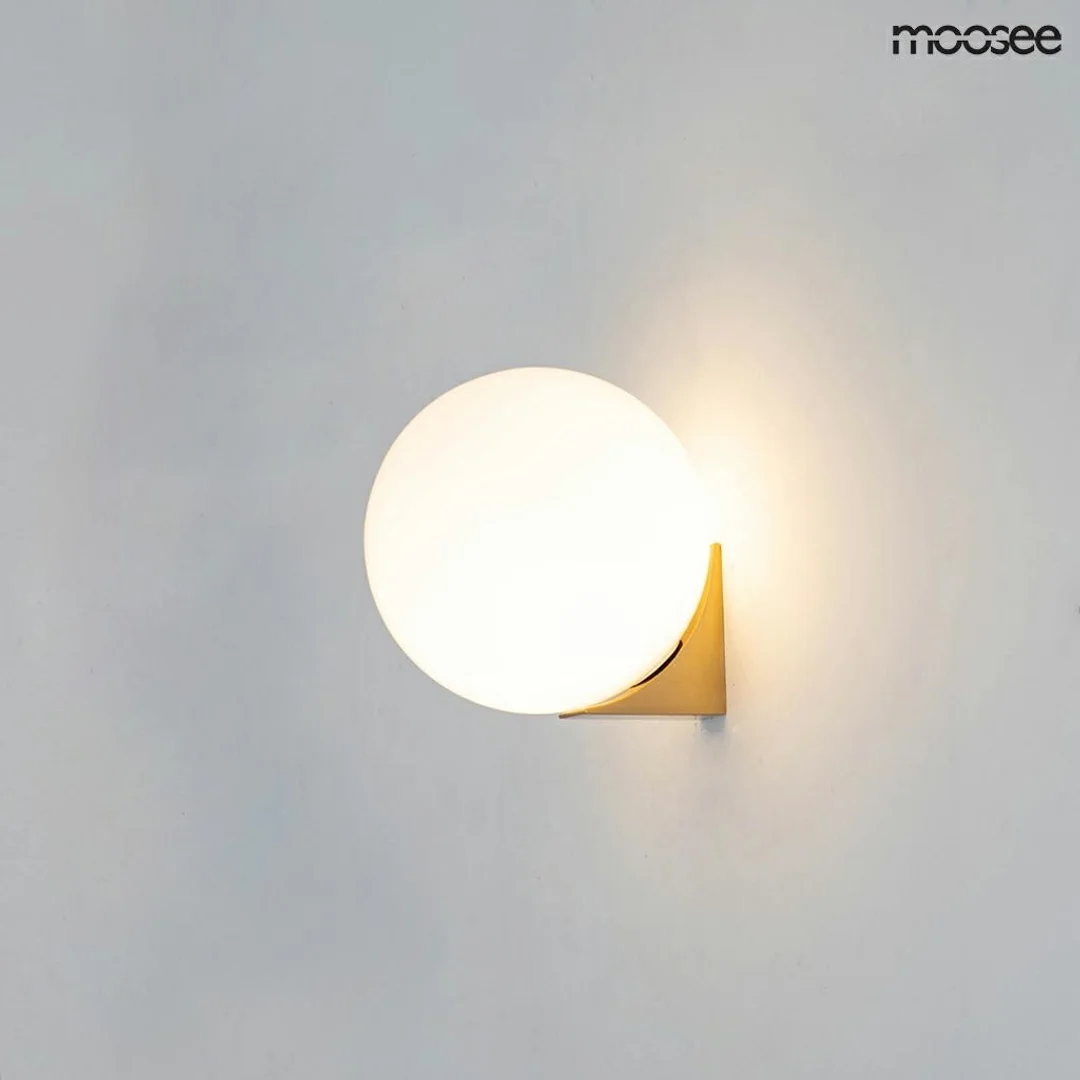 MOOSEE lampa ścienna BOLL złota — zdjęcie 5