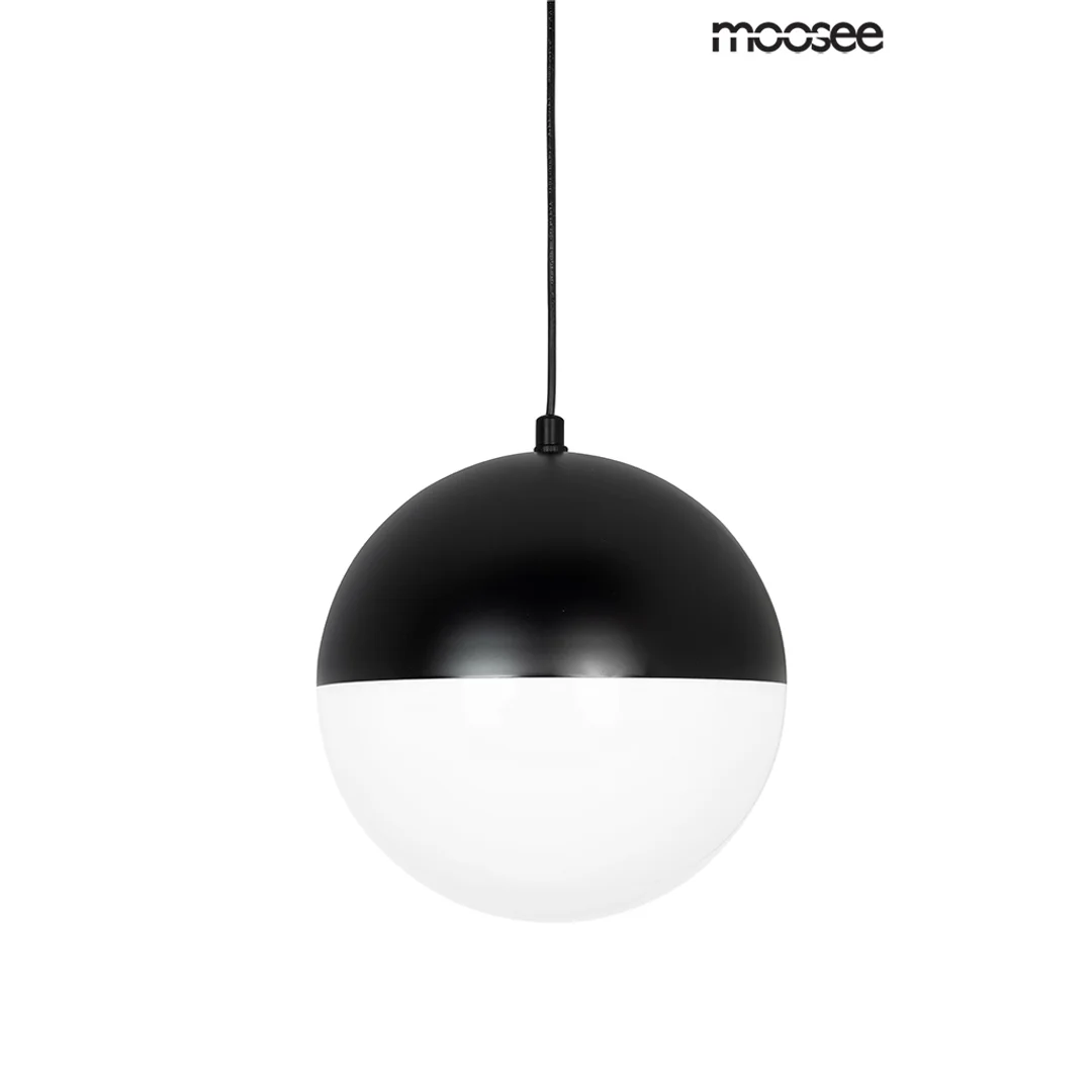 MOOSEE lampa ścienna BOWL DUO czarna — zdjęcie 2