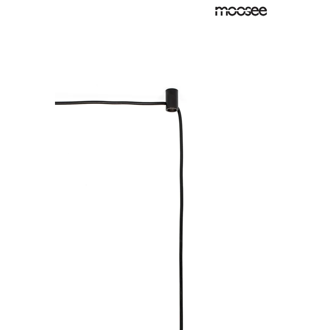 MOOSEE lampa ścienna BOWL DUO czarna — zdjęcie 3