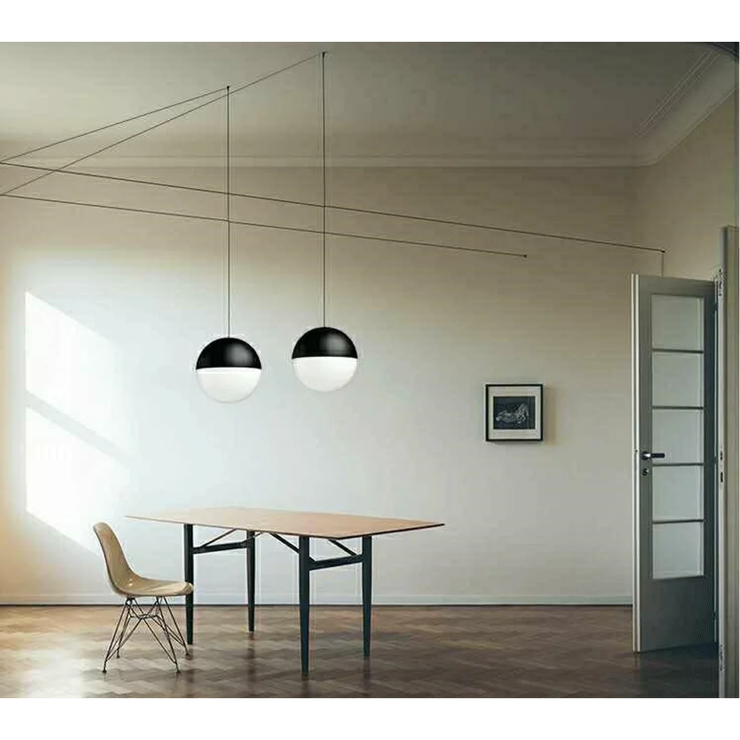 MOOSEE lampa ścienna BOWL DUO czarna — zdjęcie 7
