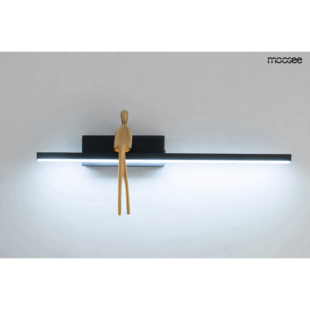 MOOSEE lampa ścienna BOY czarna — zdjęcie 3