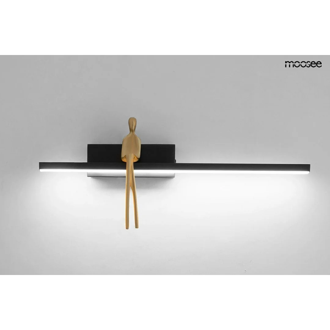 MOOSEE lampa ścienna BOY czarna — zdjęcie 4