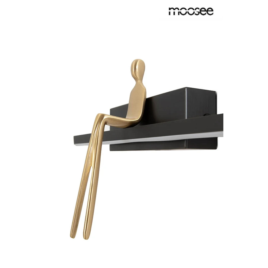 MOOSEE lampa ścienna BOY czarna — zdjęcie 5