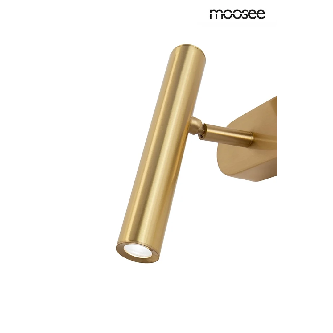 MOOSEE lampa ścienna BOY TUBE L złota — zdjęcie 7