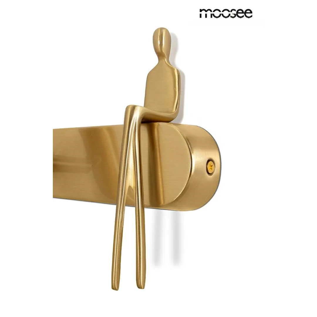 MOOSEE lampa ścienna BOY TUBE L złota — zdjęcie 8