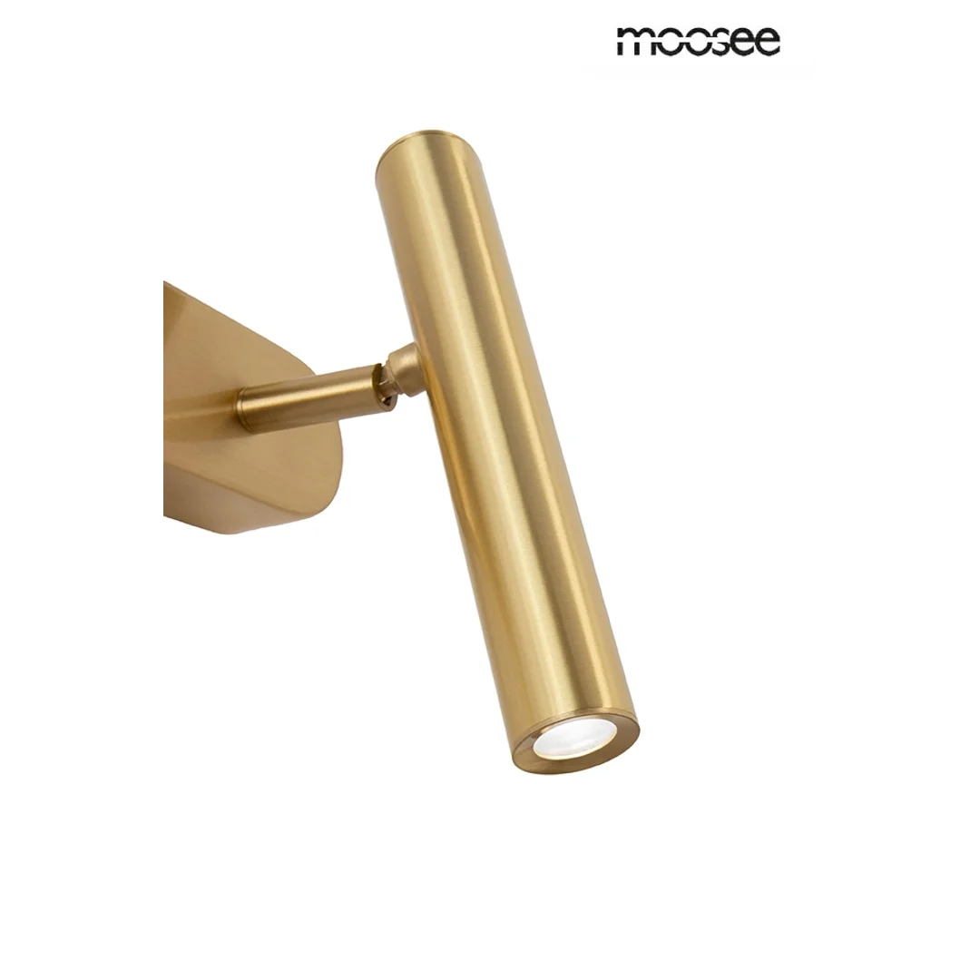 MOOSEE lampa ścienna BOY TUBE R złota — zdjęcie 7