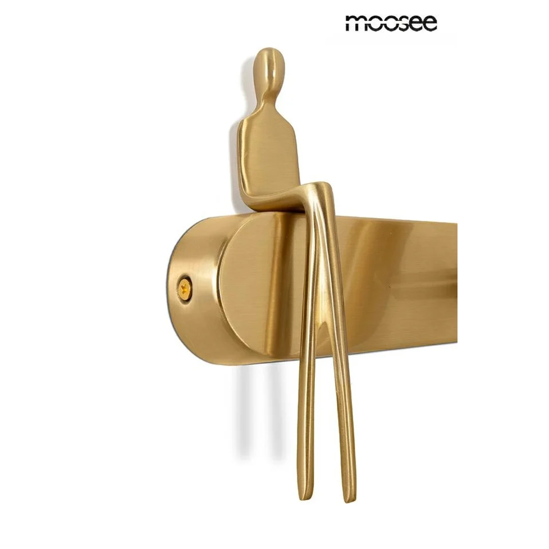 MOOSEE lampa ścienna BOY TUBE R złota — zdjęcie 8