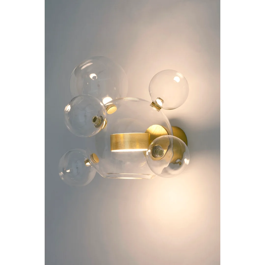 MOOSEE lampa ścienna CAPRI WALL 6 złota — zdjęcie 5