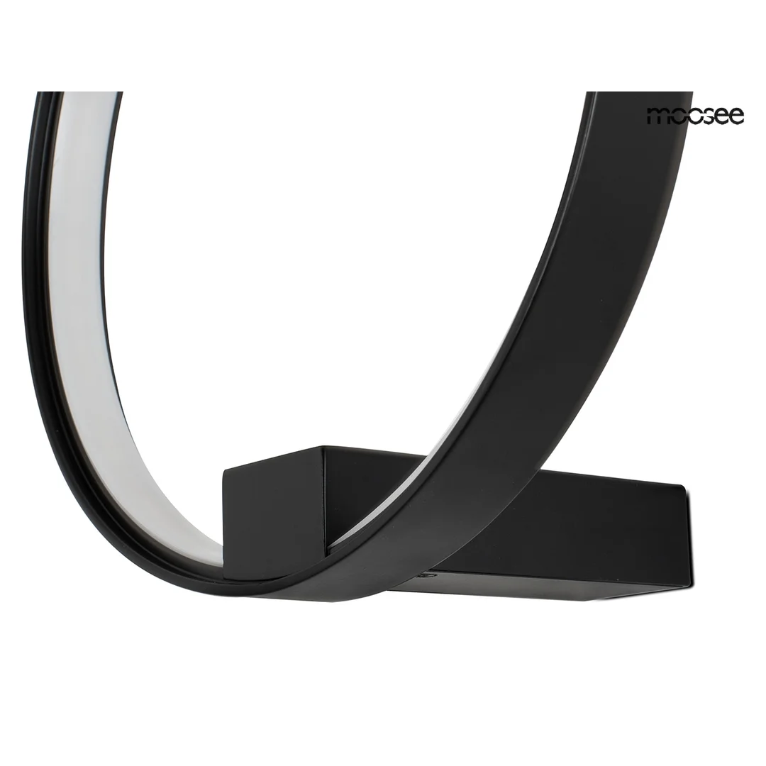 MOOSEE lampa ścienna CIRCLE WALL czarna — zdjęcie 4