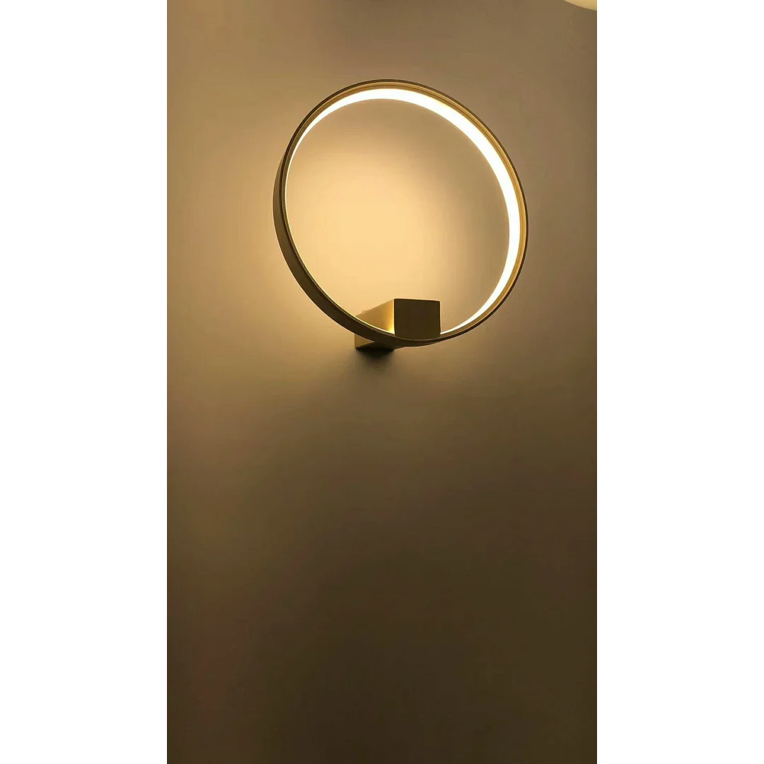 MOOSEE lampa ścienna CIRCLE WALL złota — zdjęcie 7