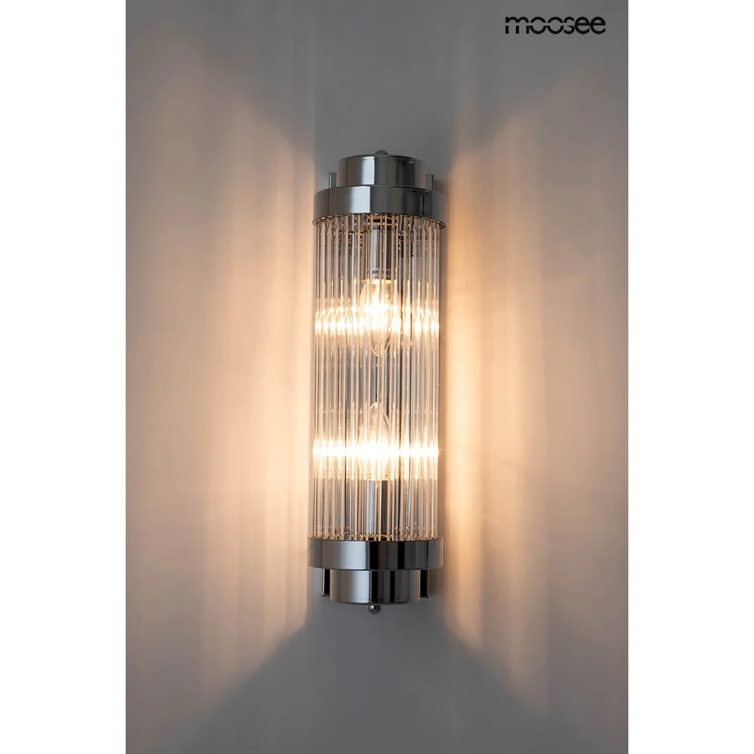 MOOSEE lampa ścienna COLUMN 40 srebrna — zdjęcie 2