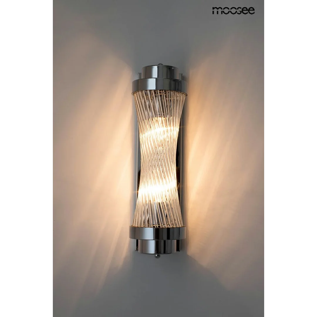 MOOSEE lampa ścienna COLUMN 40 srebrna — zdjęcie 3