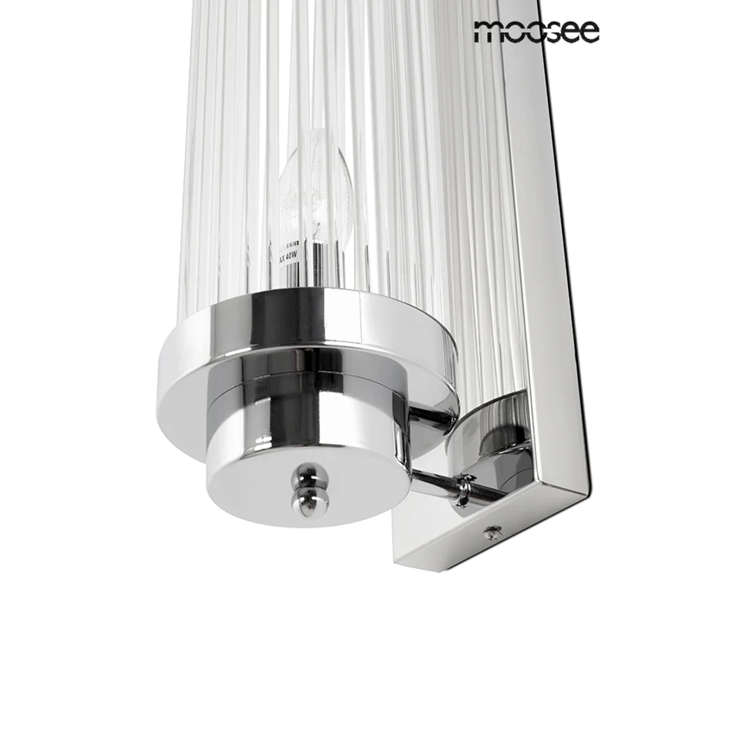 MOOSEE lampa ścienna COLUMN 40 srebrna — zdjęcie 5