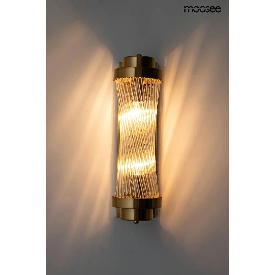 MOOSEE lampa ścienna COLUMN 40 złota — zdjęcie 3