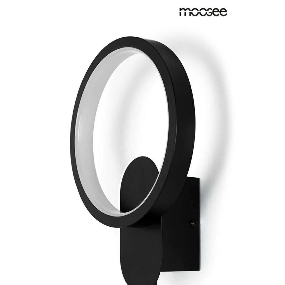 MOOSEE lampa ścienna COMO czarna — zdjęcie 6