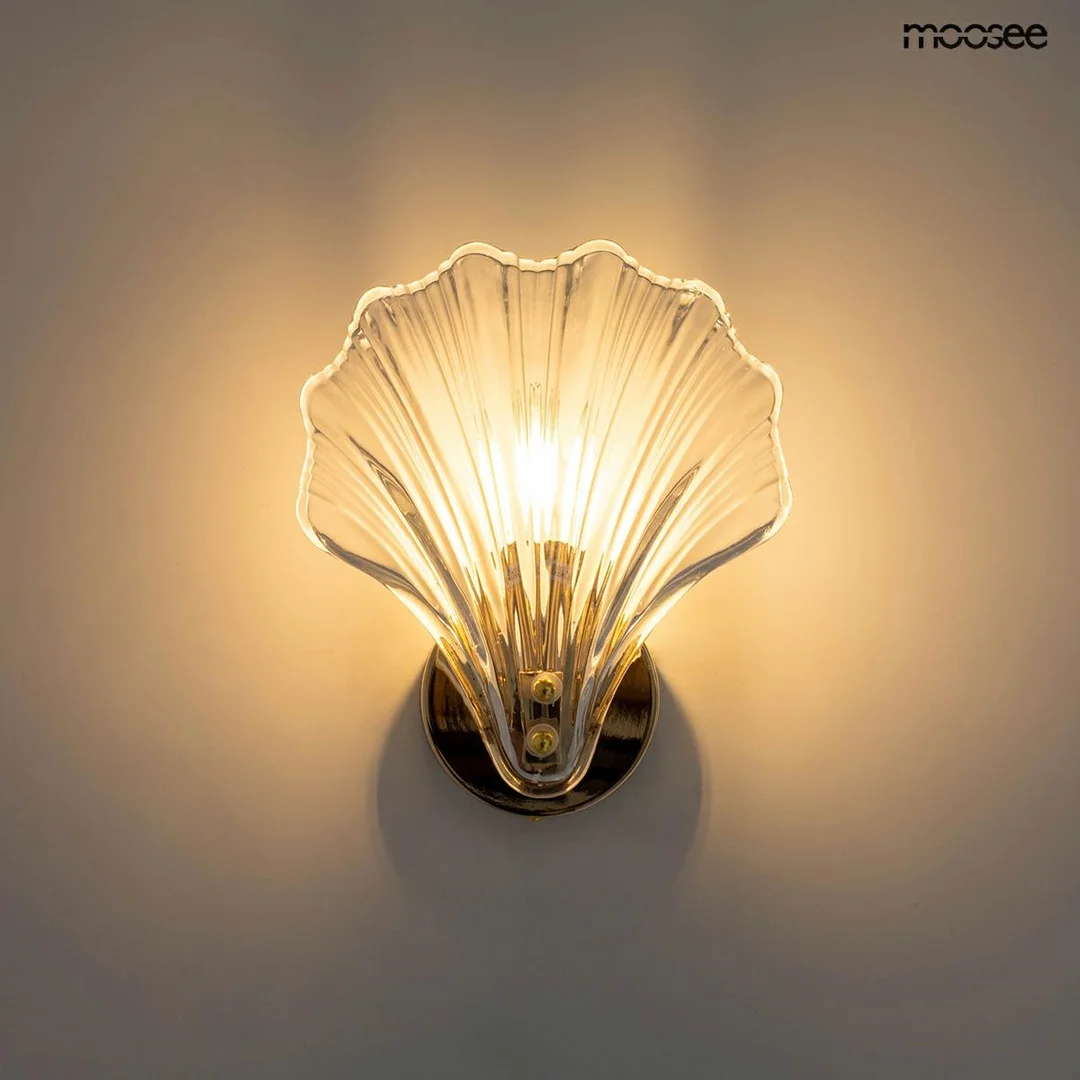 MOOSEE lampa ścienna CONCHA złota — zdjęcie 3