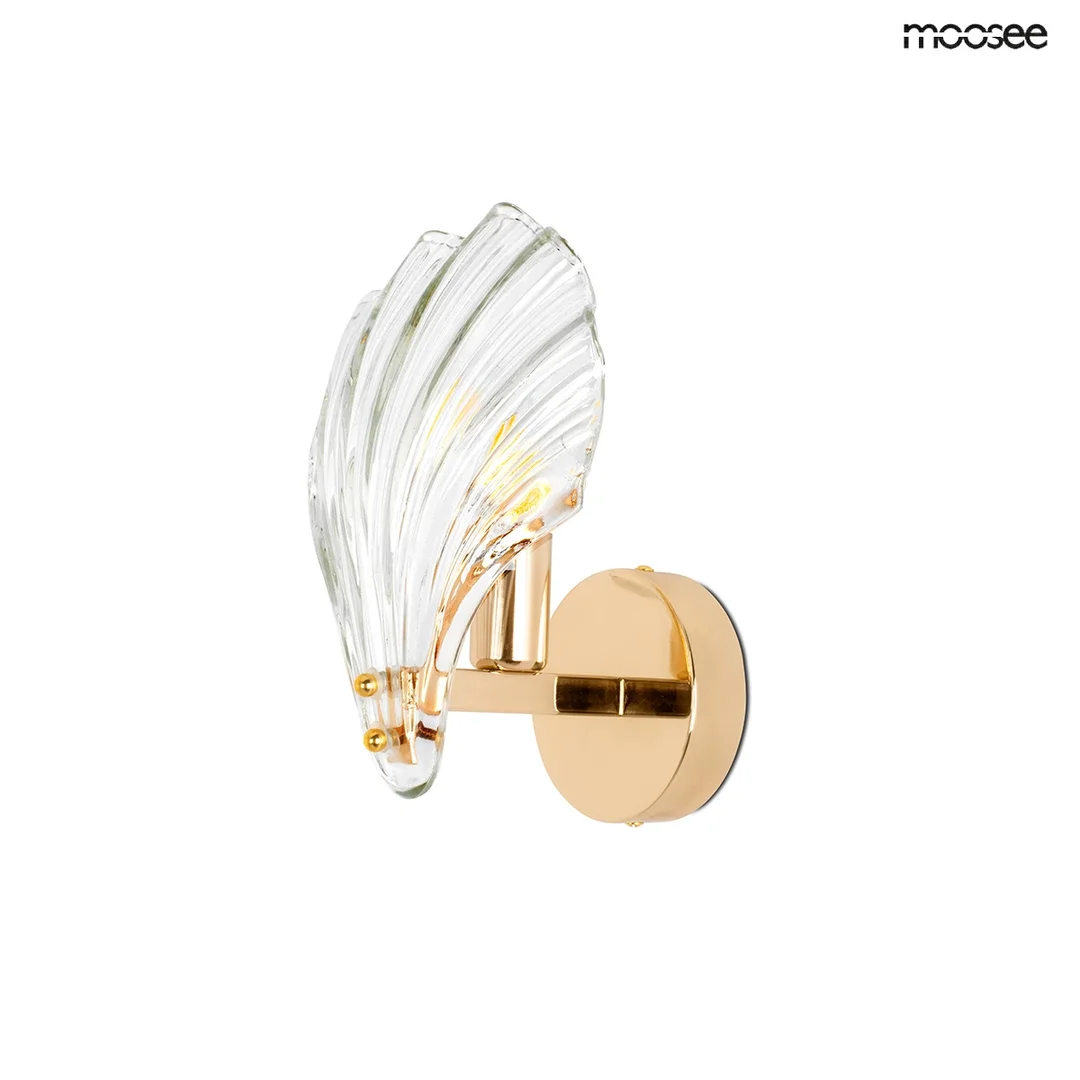 MOOSEE lampa ścienna CONCHA złota — zdjęcie 4