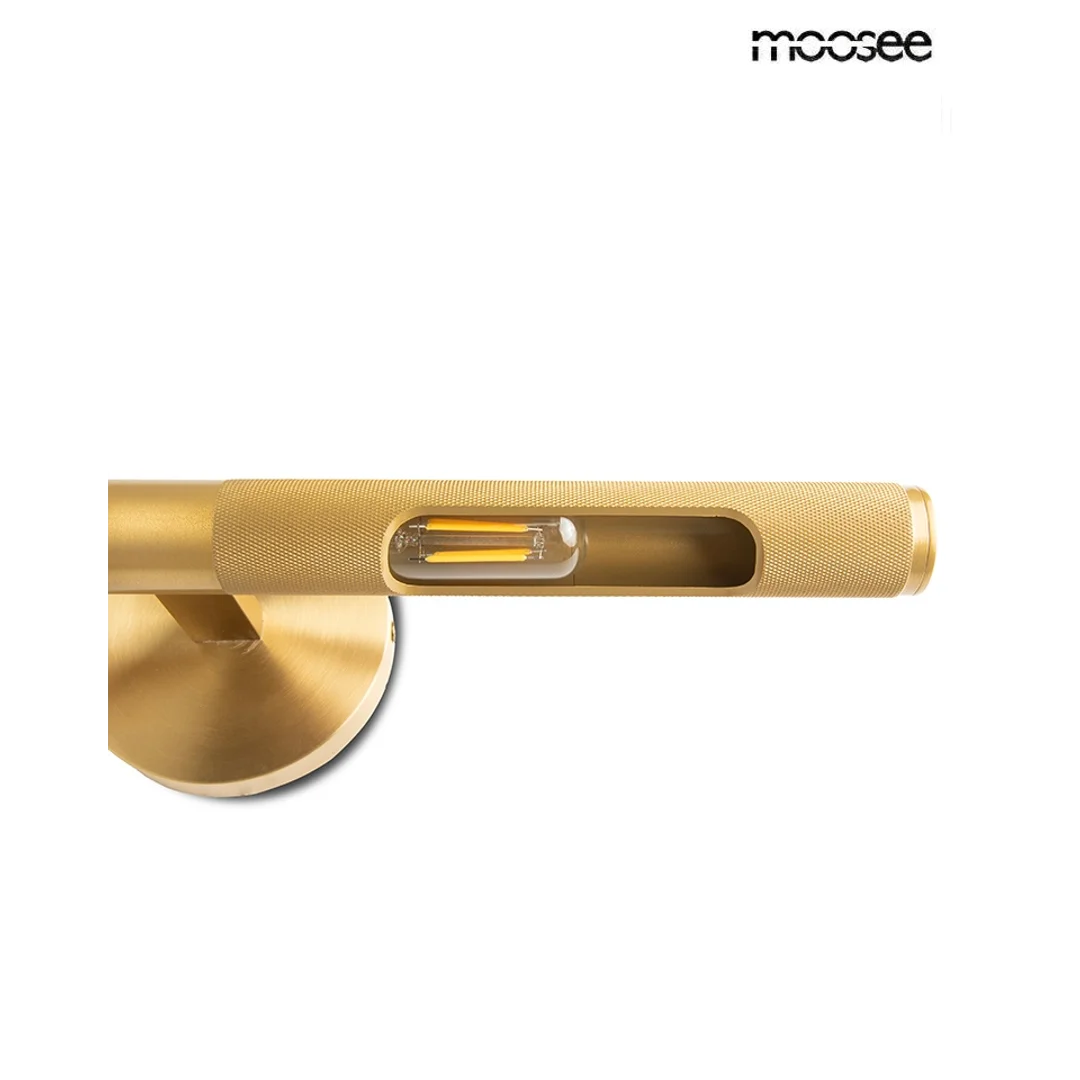 MOOSEE lampa ścienna CRUDO złota — zdjęcie 2