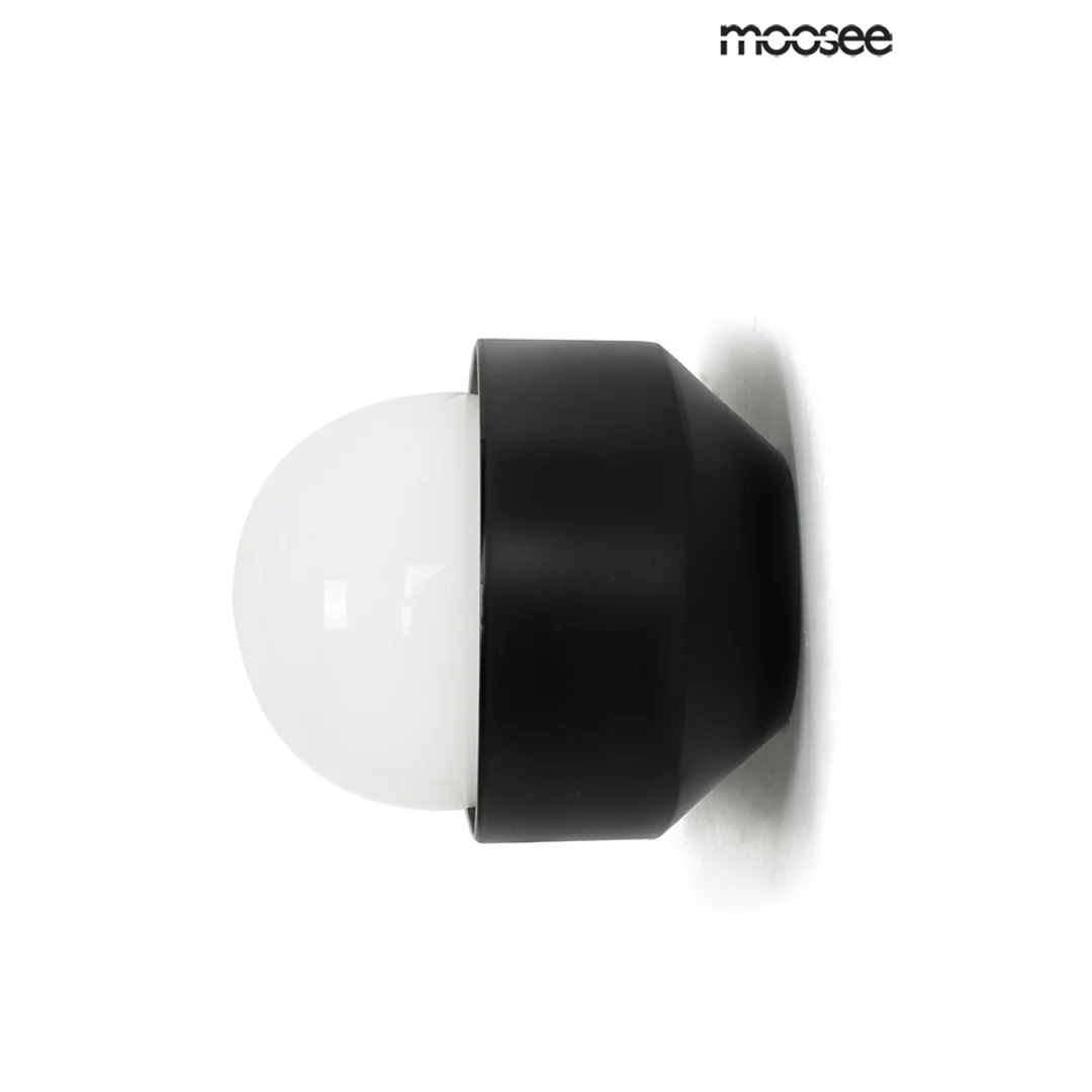 MOOSEE lampa ścienna DROPS 3 czarna — zdjęcie 5
