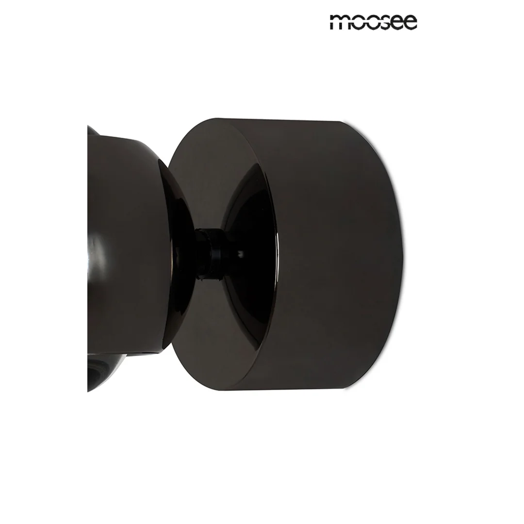 MOOSEE lampa ścienna EOS czarny chrom — zdjęcie 6