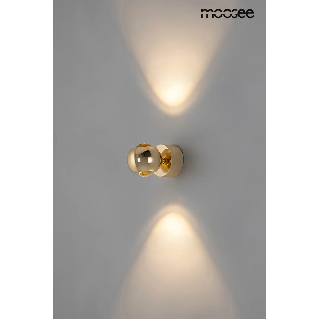 MOOSEE lampa ścienna EOS złoty — zdjęcie 3