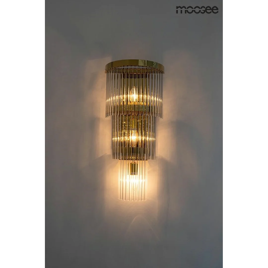 MOOSEE lampa ścienna ESTRO złota — zdjęcie 8