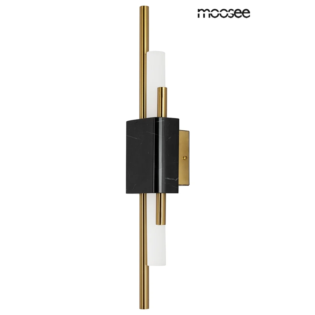 MOOSEE lampa ścienna EVANS czarna / złota — zdjęcie 2