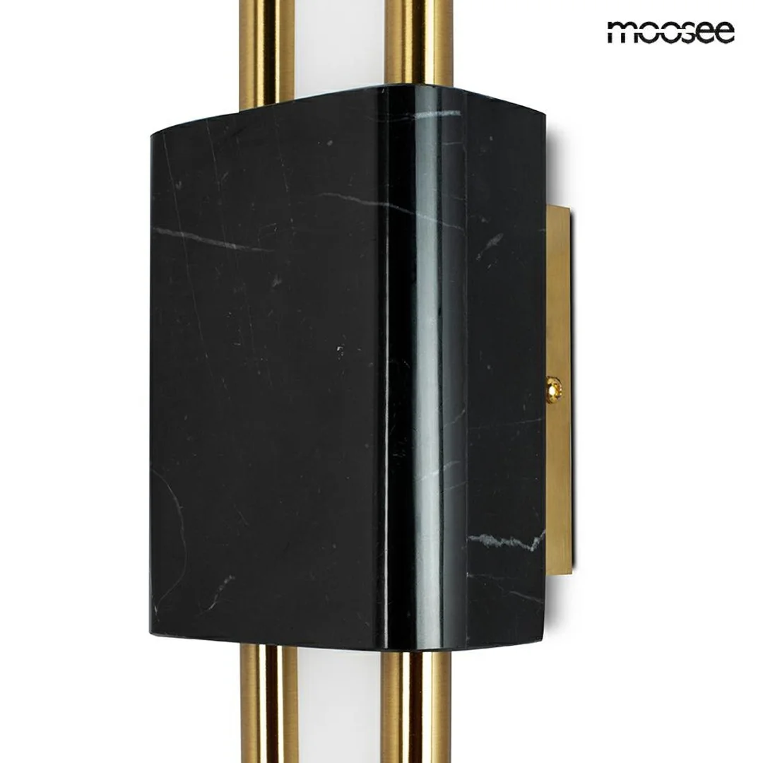 MOOSEE lampa ścienna EVANS czarna / złota — zdjęcie 5