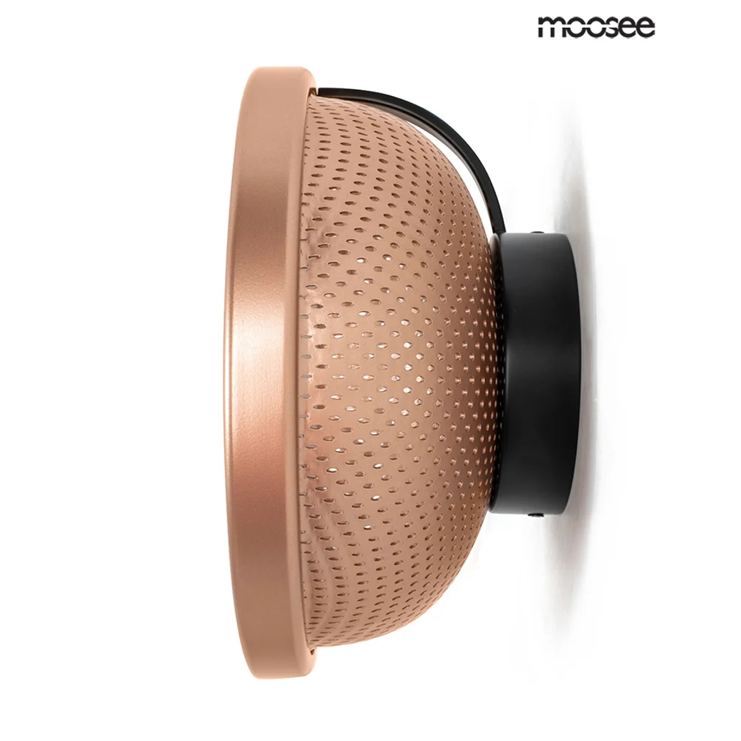 MOOSEE lampa ścienna FARO miedziana — zdjęcie 3