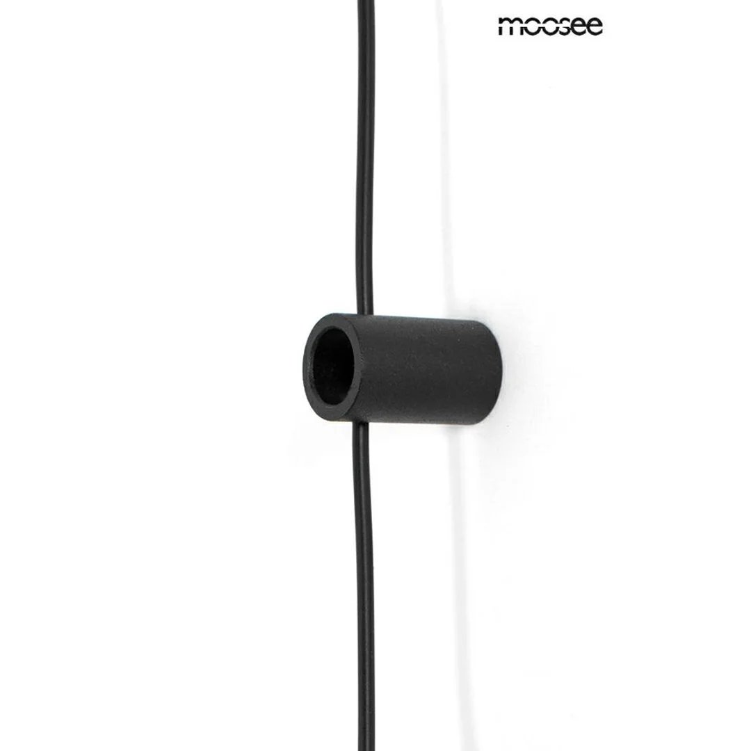 MOOSEE lampa ścienna FLAT 3 czarna — zdjęcie 11