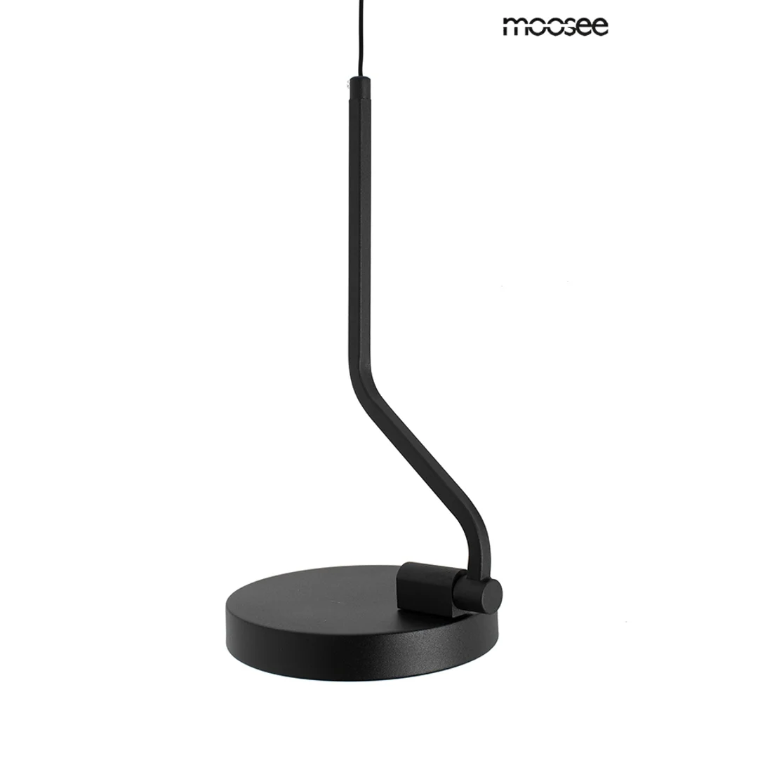 MOOSEE lampa ścienna FLAT 3 czarna — zdjęcie 7