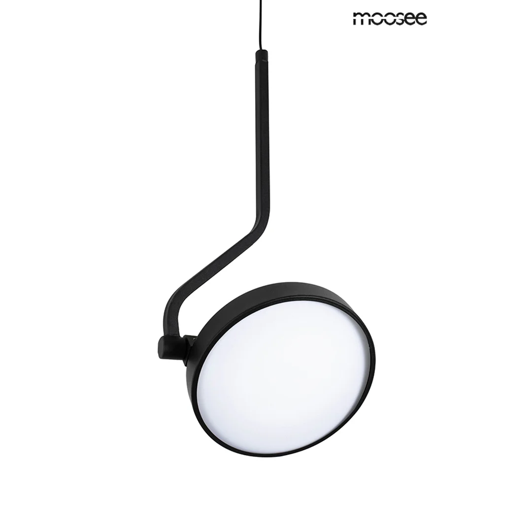 MOOSEE lampa ścienna FLAT 3 czarna — zdjęcie 9