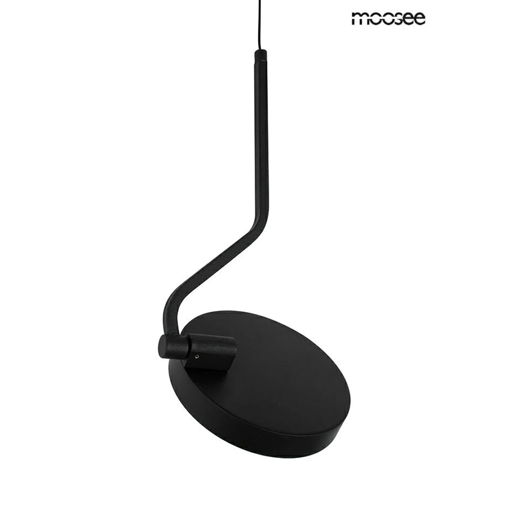 MOOSEE lampa ścienna FLAT 3 czarna — zdjęcie 10