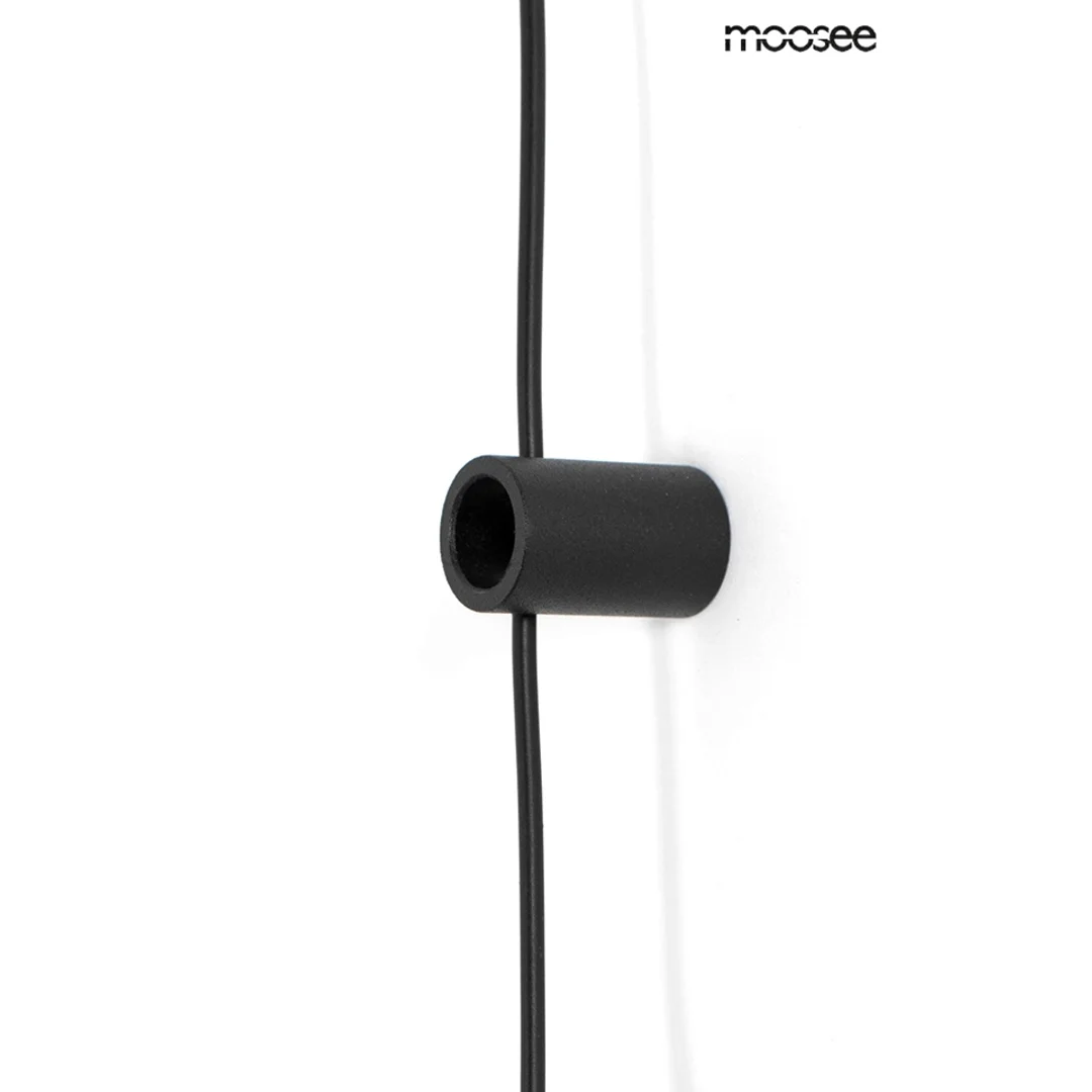 MOOSEE lampa ścienna FLAT czarna — zdjęcie 5