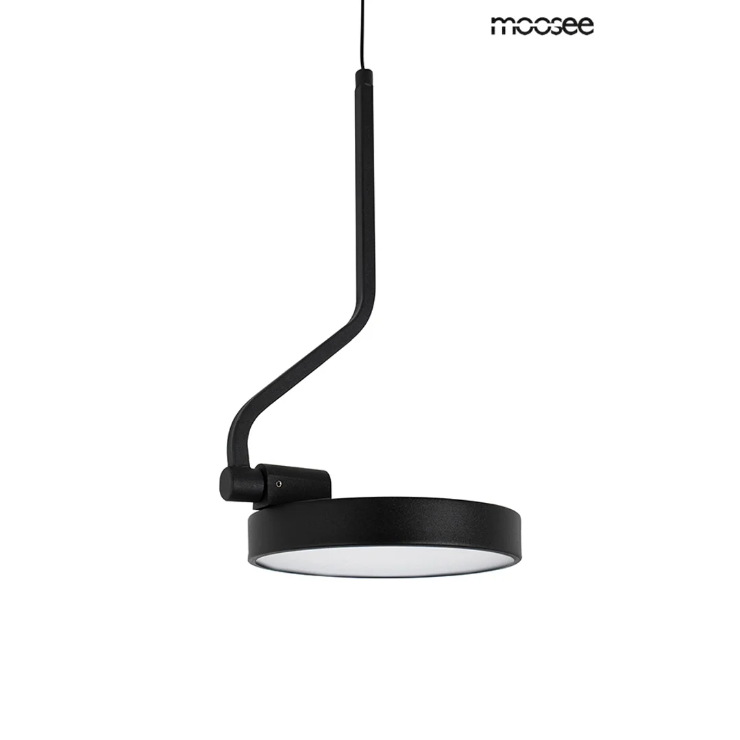 MOOSEE lampa ścienna FLAT czarna — zdjęcie 6