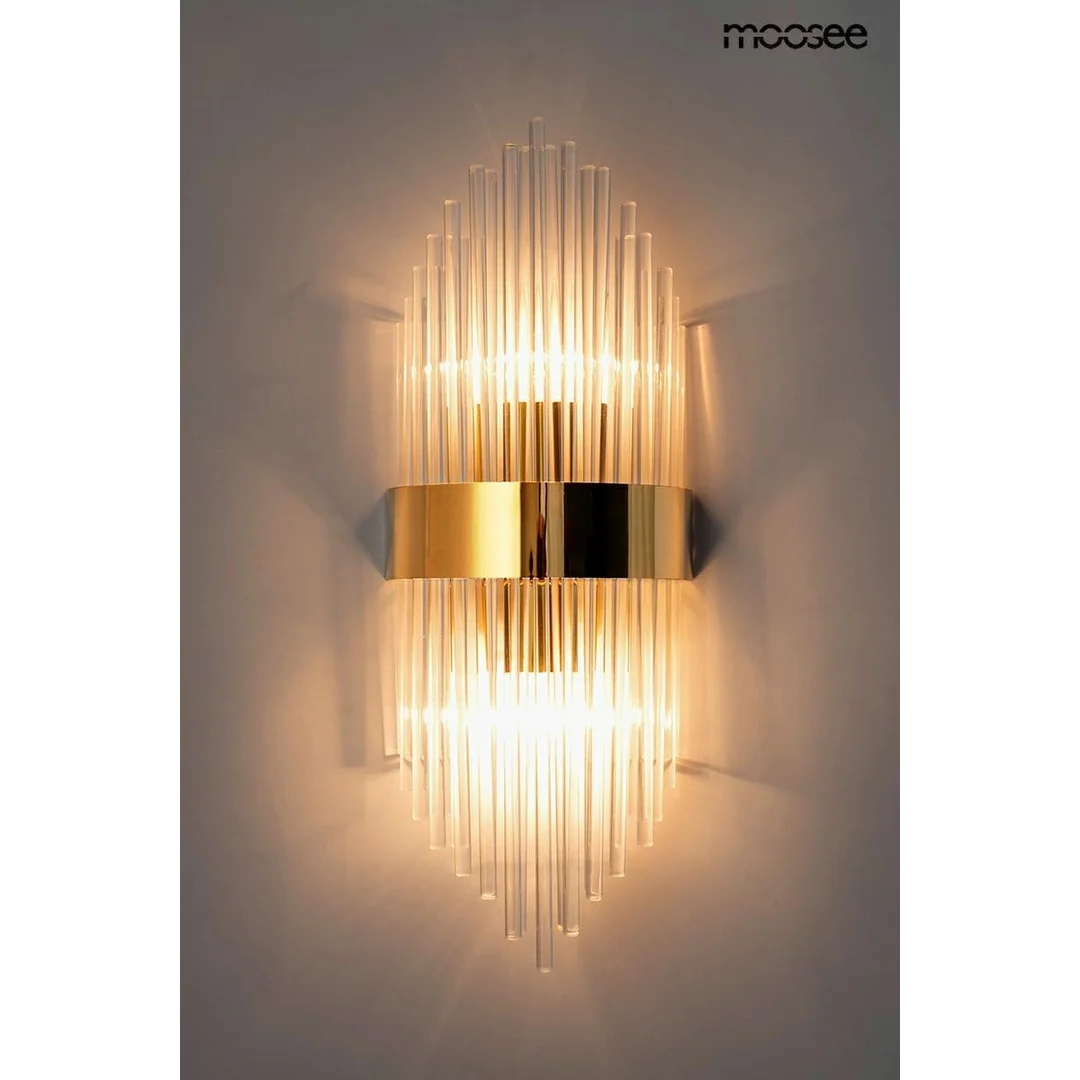 MOOSEE lampa ścienna FLORENS M złota — zdjęcie 2