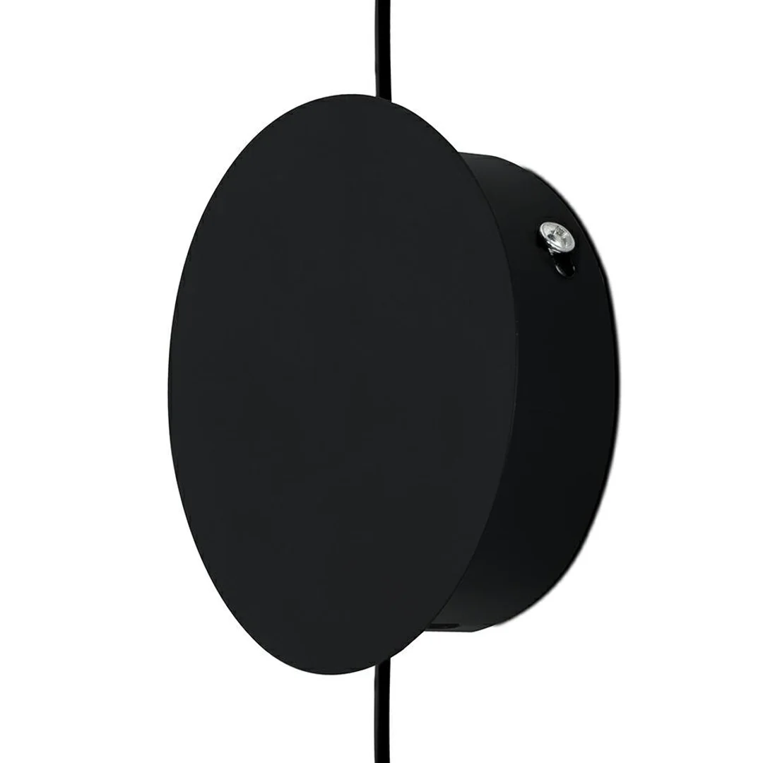 MOOSEE lampa ścienna FLUSSO WALL czarna — zdjęcie 5