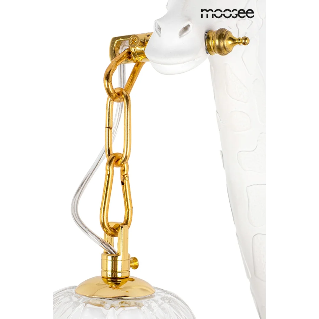 MOOSEE lampa ścienna GIRAFFE biała — zdjęcie 6
