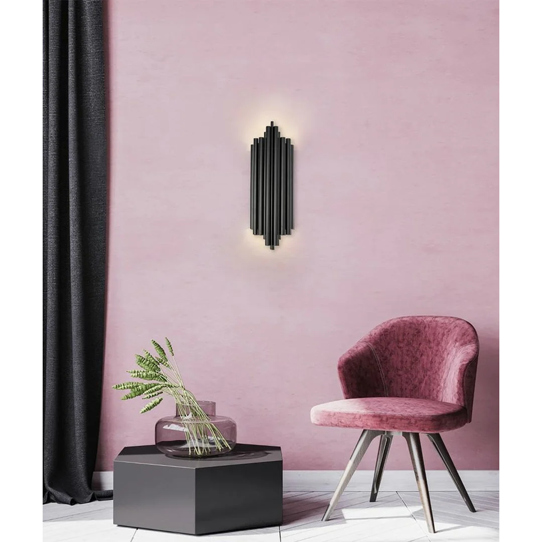 MOOSEE lampa ścienna HARMONIC BLACK czarna — zdjęcie 9