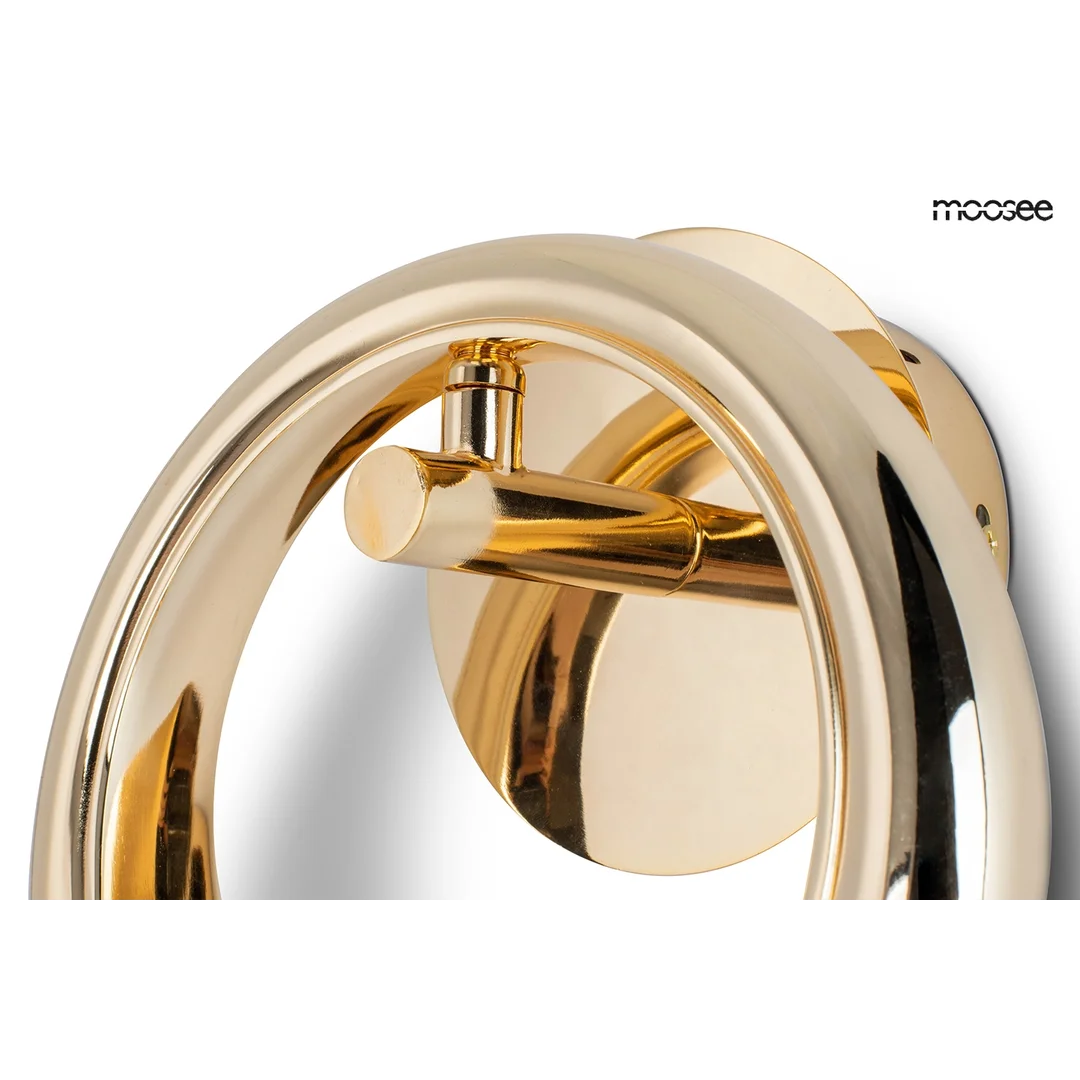 MOOSEE lampa ścienna HELIOS złota — zdjęcie 4
