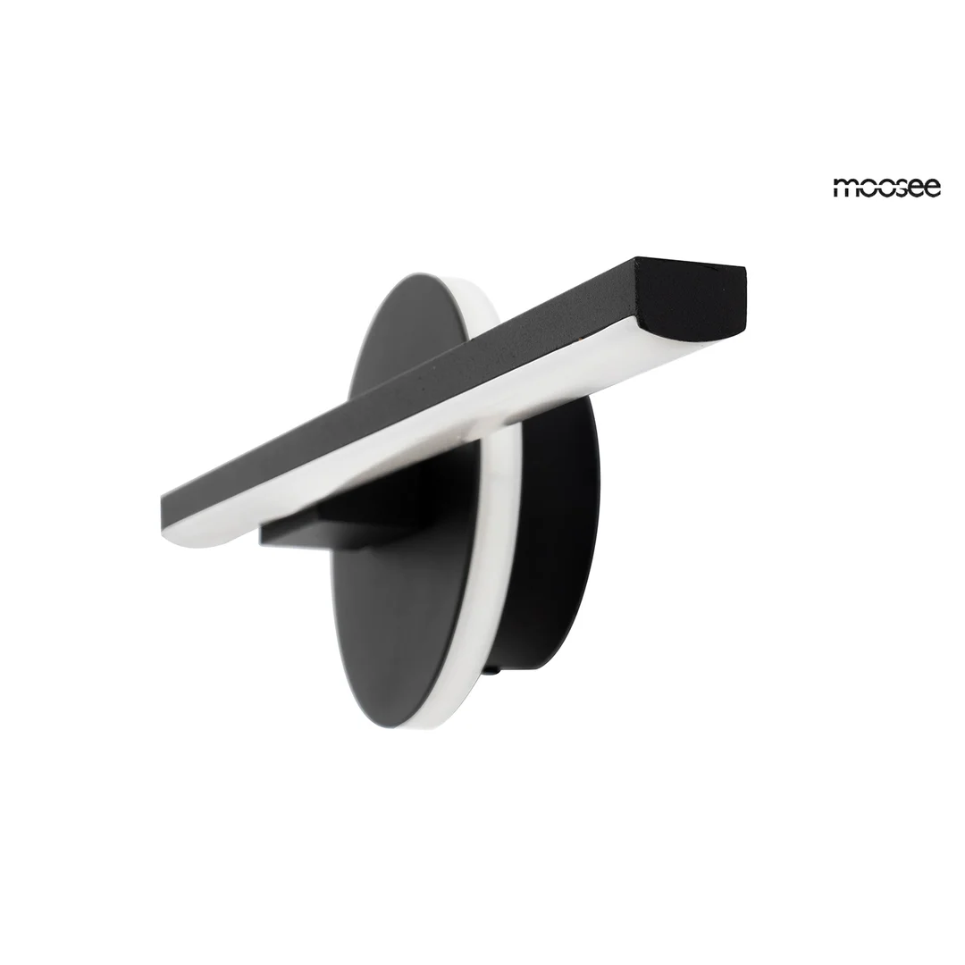 MOOSEE lampa ścienna HORIZON czarna — zdjęcie 3