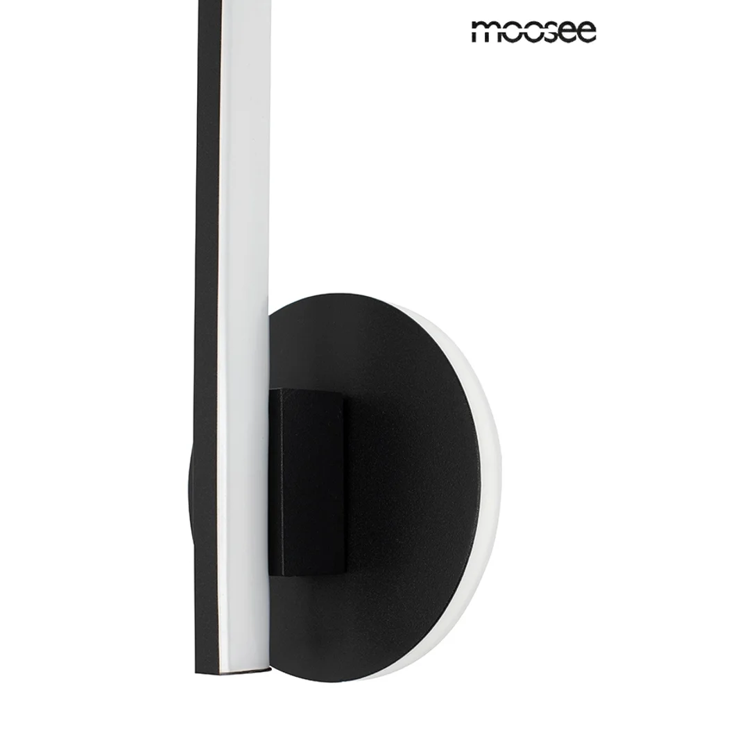 MOOSEE lampa ścienna HORIZON czarna — zdjęcie 4