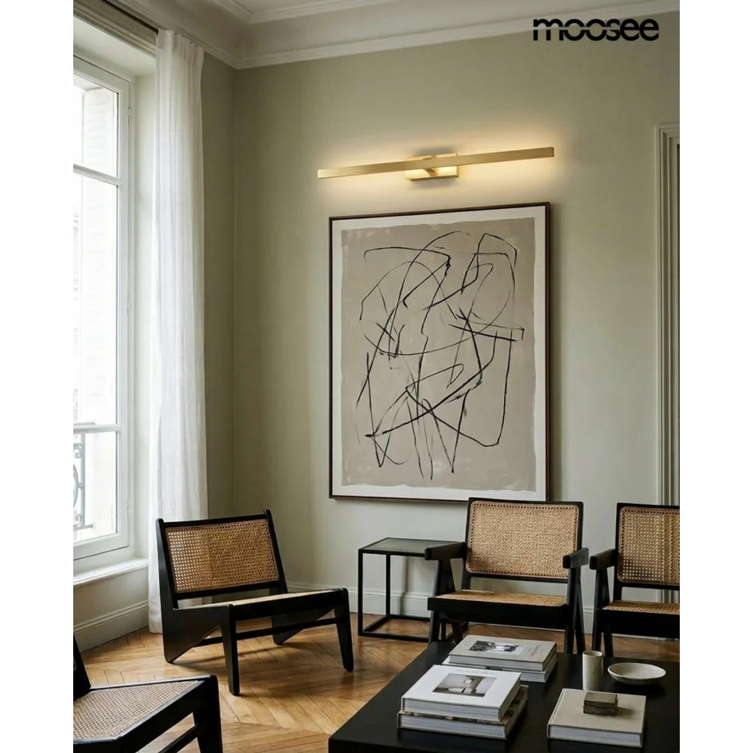MOOSEE lampa ścienna LINE złota — zdjęcie 8