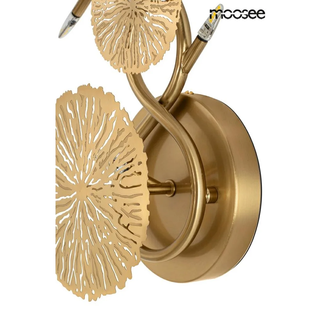 MOOSEE lampa ścienna LIRIO 6 złota — zdjęcie 6