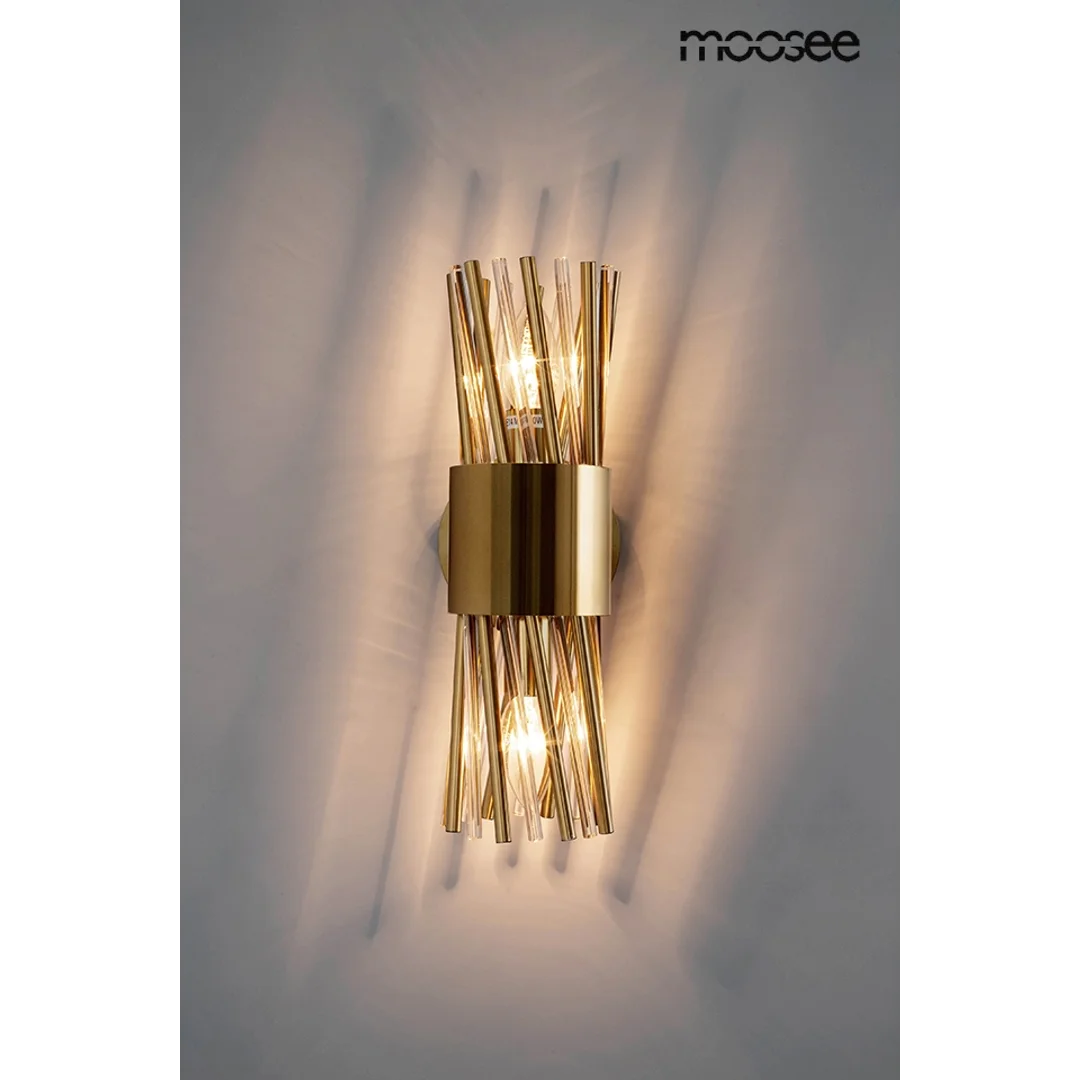 MOOSEE lampa ścienna LORENZO złota — zdjęcie 3