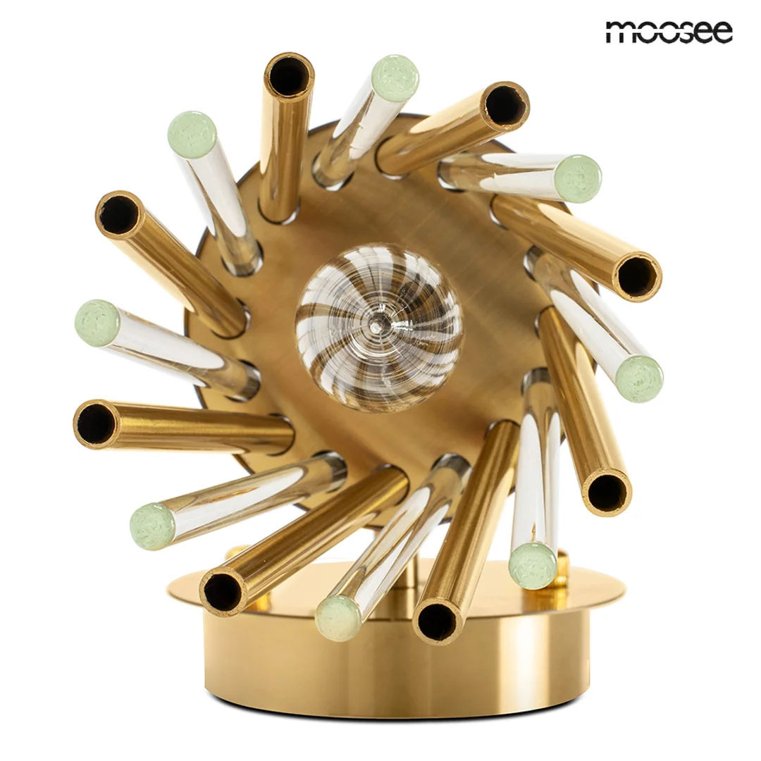 MOOSEE lampa ścienna LORENZO złota — zdjęcie 7