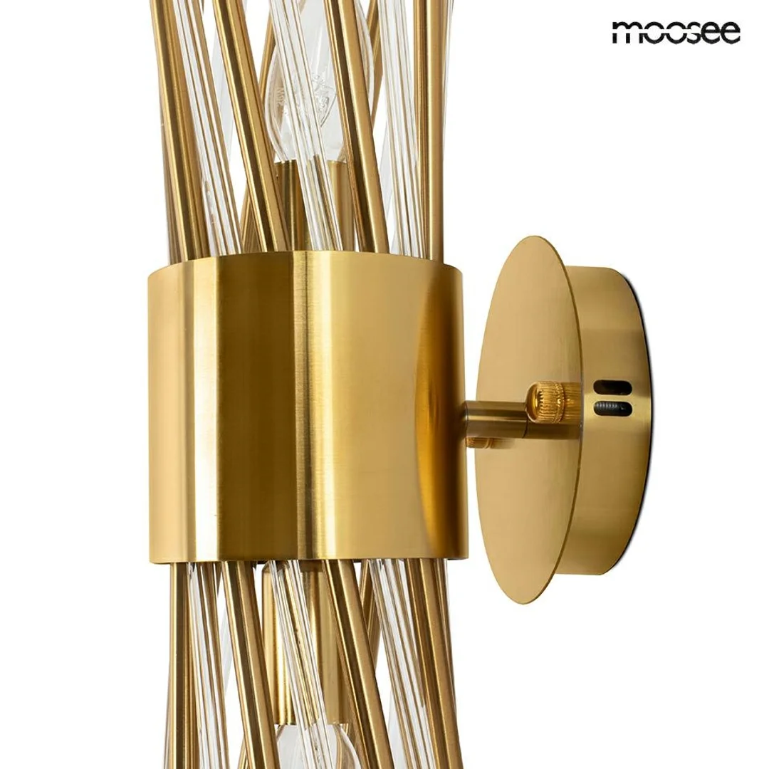 MOOSEE lampa ścienna LORENZO złota — zdjęcie 8