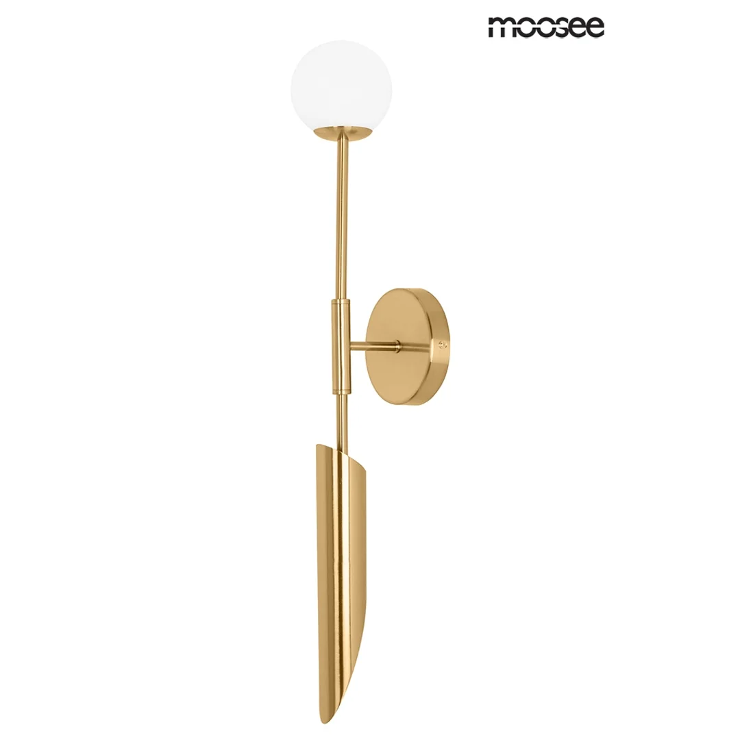 MOOSEE lampa ścienna LUCCA złota — zdjęcie 2