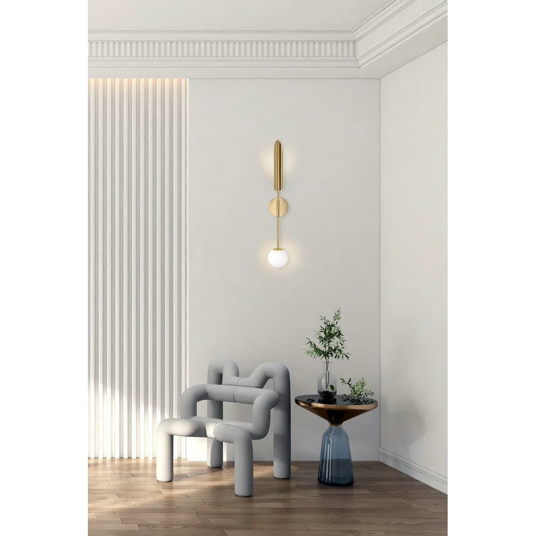 MOOSEE lampa ścienna LUCCA złota — zdjęcie 12